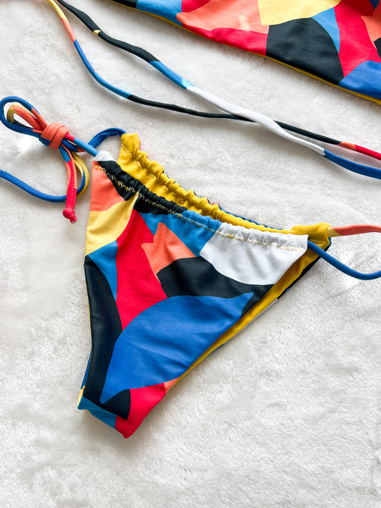 Artsy Brazilian Bikini Bottom - Limited Stock!