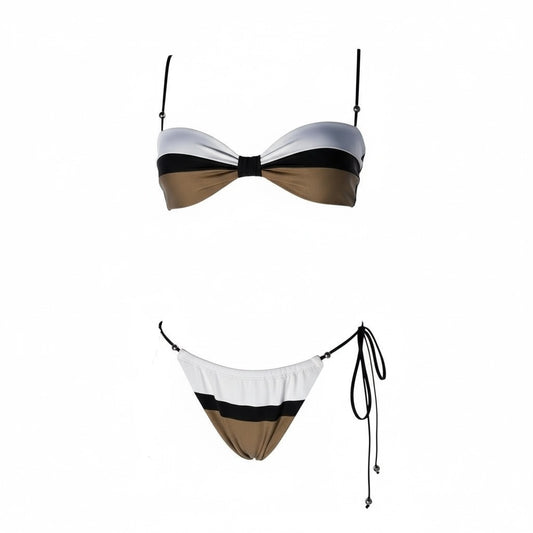 "Sustainakini Tiramisu Brazilian Bottom" -Handmade