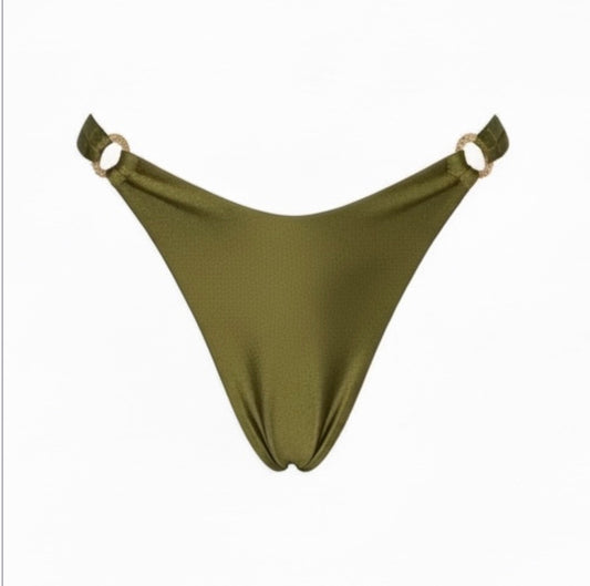 “Olive Bombshell Bottom” -Handmade