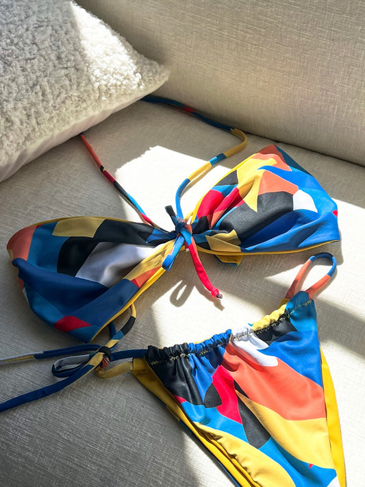 "Artsy" Bandeau Bikini Top - *Limited Stock!