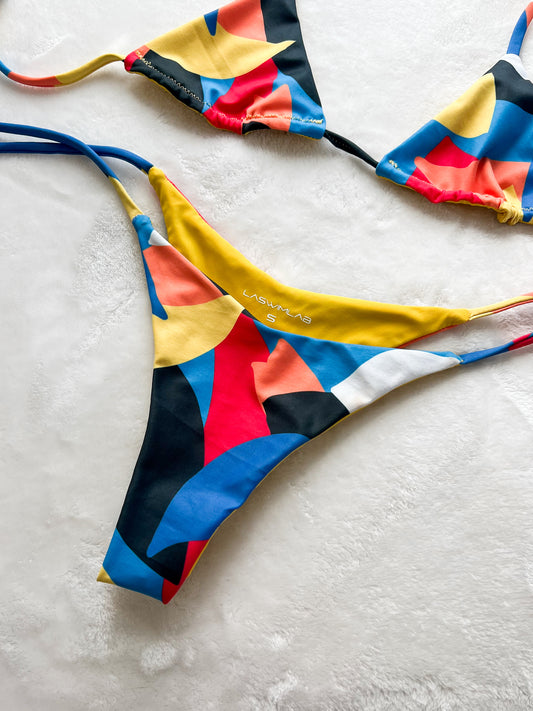 "Artsy" Tie-Side Bikini Bottom - Limited Stock!