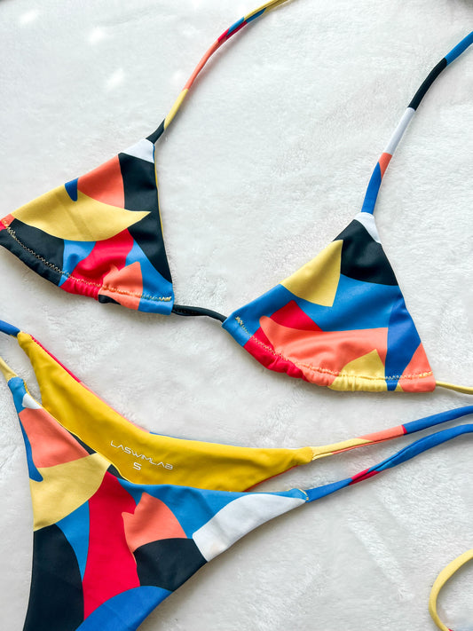 "Artsy" Triangle Bikini Top - Limited Stock!