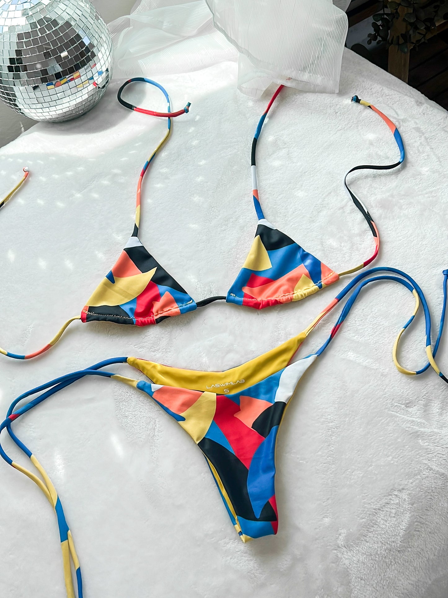 "Artsy" Tie-Side Bikini Bottom - Limited Stock!