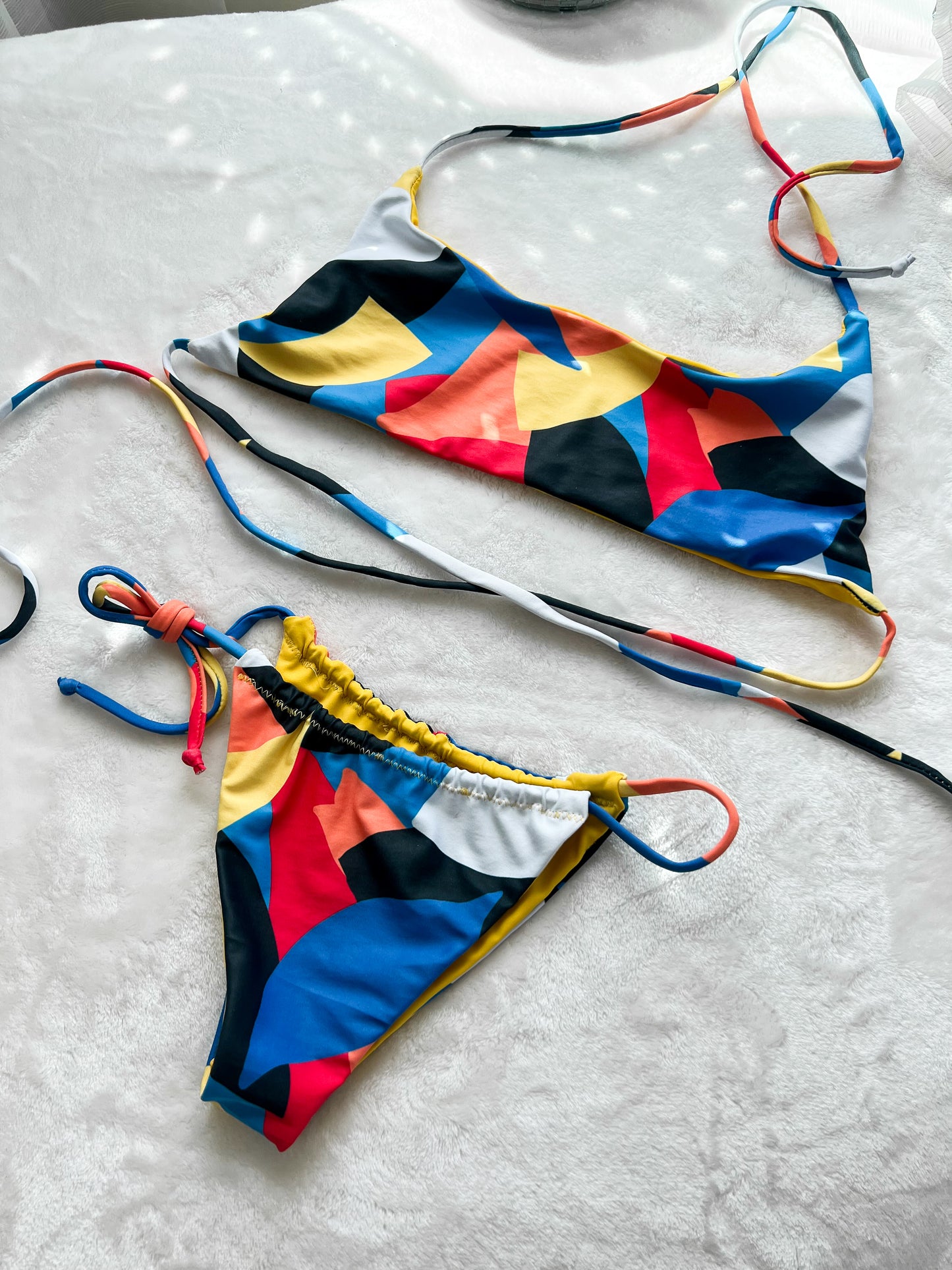 "Artsy" Brazilian Bikini Bottom - Limited Stock!