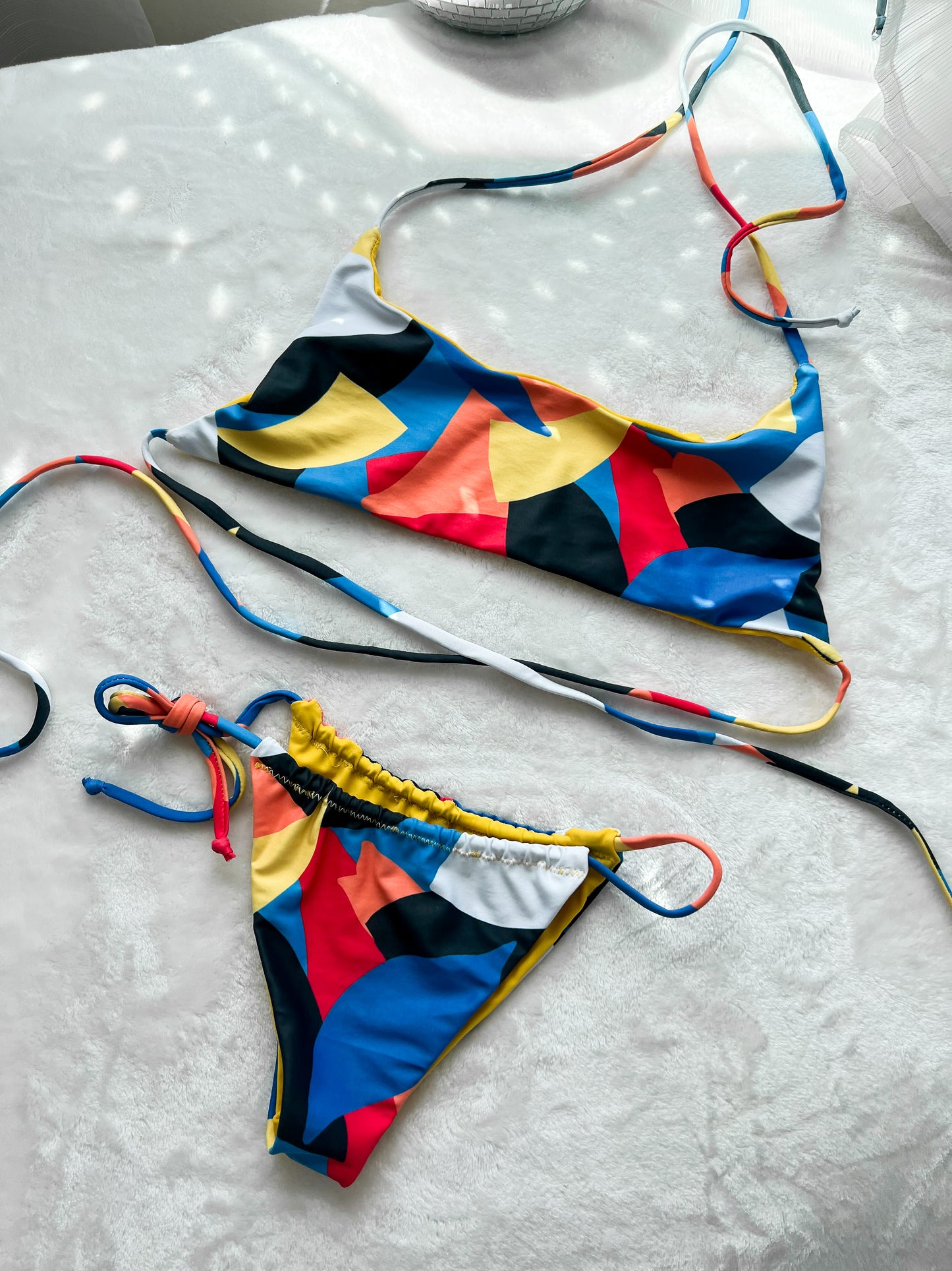 "Artsy" Brazilian Bikini Bottom - Limited Stock!