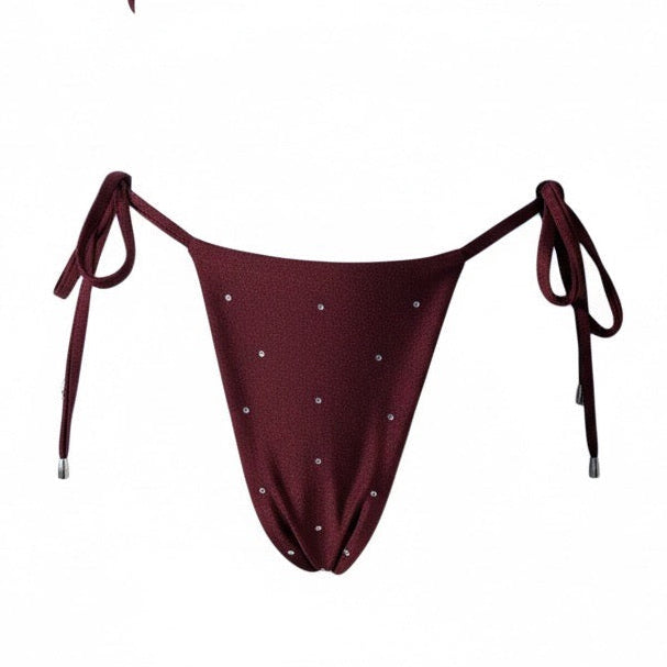 "Dark Cherry Slim Bottom" -Handmade